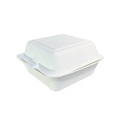 Box hamburger BIO 160x160x80mm 100ks/4bal